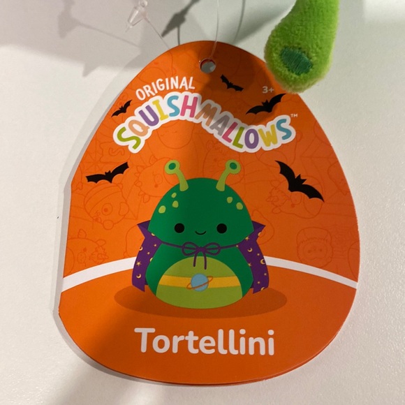 Squishmallow Tortellini the Alien 4” Halloween 2024 NWT - Picture 3 of 5